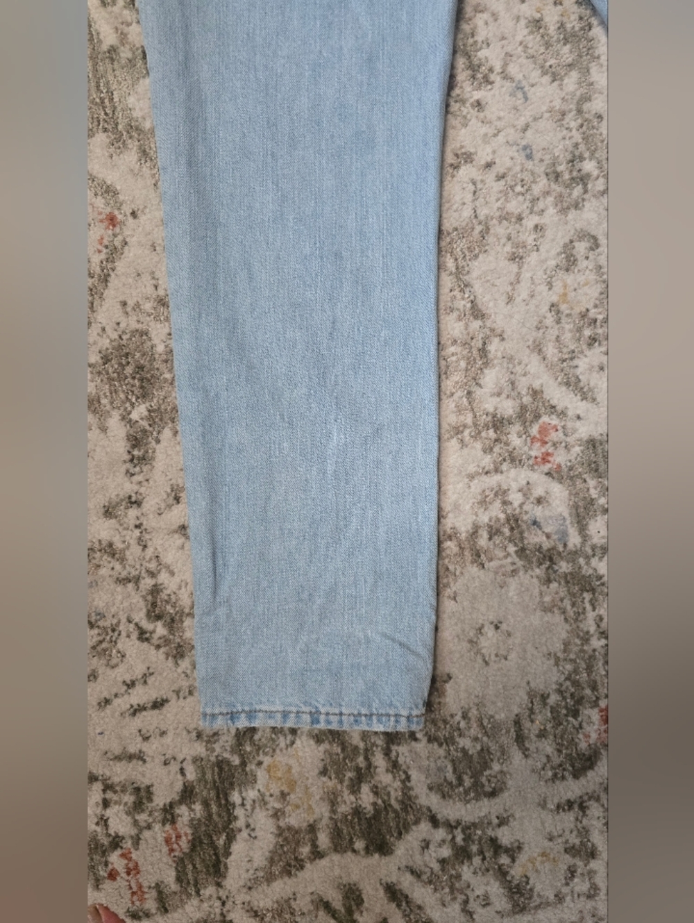 Madewell Light Blue Straight-Leg Women's Jeans - Picture 9 of 14